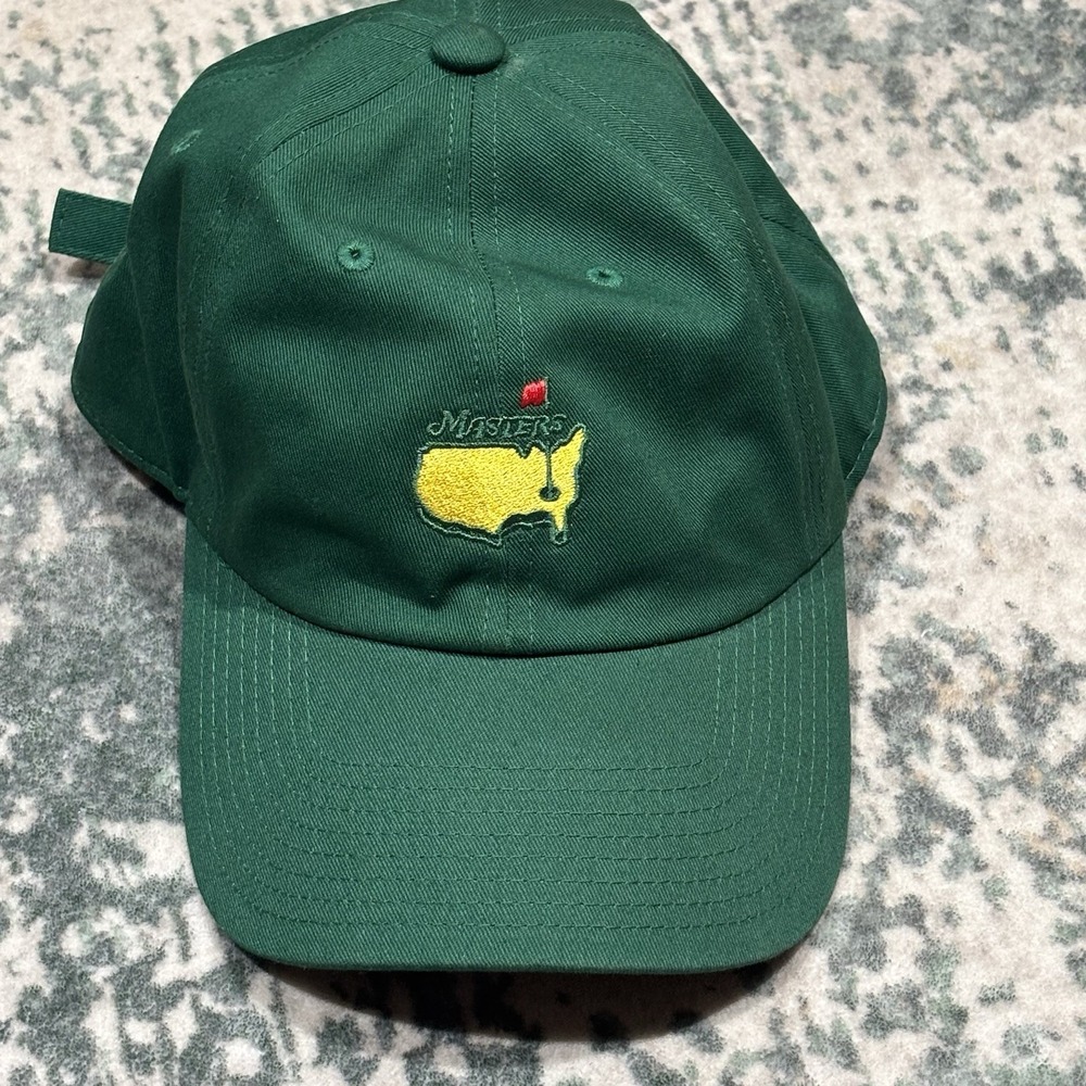 Masters Tournament golf hat Strap back  EUC
